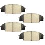 Pastilha De Freio Dianteiro Jurid Honda Civic Si 2007 A 2011