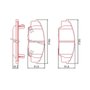 Pastilha De Freio Dianteiro Jurid Honda Civic Si 2007 A 2011