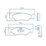 Pastilha De Freio Dianteiro Jurid Para Ford Ka E Fiesta 1.0 