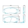 Pastilha De Freio Dianteiro Jurid Para Honda Civic Accord