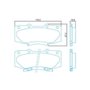 Pastilha De Freio Dianteiro Jurid Toyota Hilux 2.5 2008 A 19