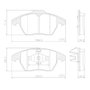 Pastilha De Freio Dianteiro S.y.l Citroen C4, Land Rover