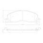 Pastilha De Freio Dianteiro S.y.l Dodge Ram 2500 5.9 6.7