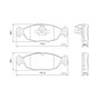 Pastilha De Freio Dianteiro Syl Agile Celta Classic Montana Pastilha De Freio Dianteiro Syl Agile Celta Classic Montana
