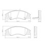 Pastilha De Freio Dianteiro Syl Para Kia Cerato 1.6 2.0