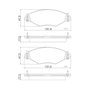 Pastilha De Freio Dianteiro Syl Peugeot 206 207 E Hoggar