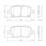Pastilha De Freio Traseiro Cerâmica Frasle Gm Cruze Equinox