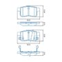Pastilha De Freio Traseiro Jurid Para Honda Accord 2008 2017