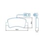 Pastilha De Freio Traseiro Jurid Renault Master 2013 A 2023
