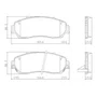 Pastilha Freio Dianteira Cerâmica Honda Cr-v 2.0 2012 A 2015