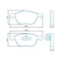 Pastilha Freio Dianteiro Jurid Ford Ecosport Focus 1.6 2.0