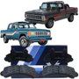 Pastilha Freio Dianteiro Syl Para A20 C20 D20 E Ford F-1000