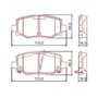 Pastilha Freio Traseira Cerâmica Jeep Compass Renegade Toro