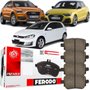 Pastilha Freio Traseiro Cerâmica Audi A1 Q3 Vw Golf Gti Tsi