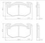 Pastilha Freio Traseiro Syl Citroen Xsara Zx Peugeot 207 306