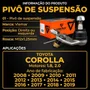 Pivô De Suspensão Viemar Toyota Corolla 1.8 2.0 2008 A 2019
